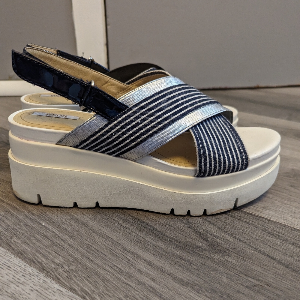 Geox Respira Platform Sandal